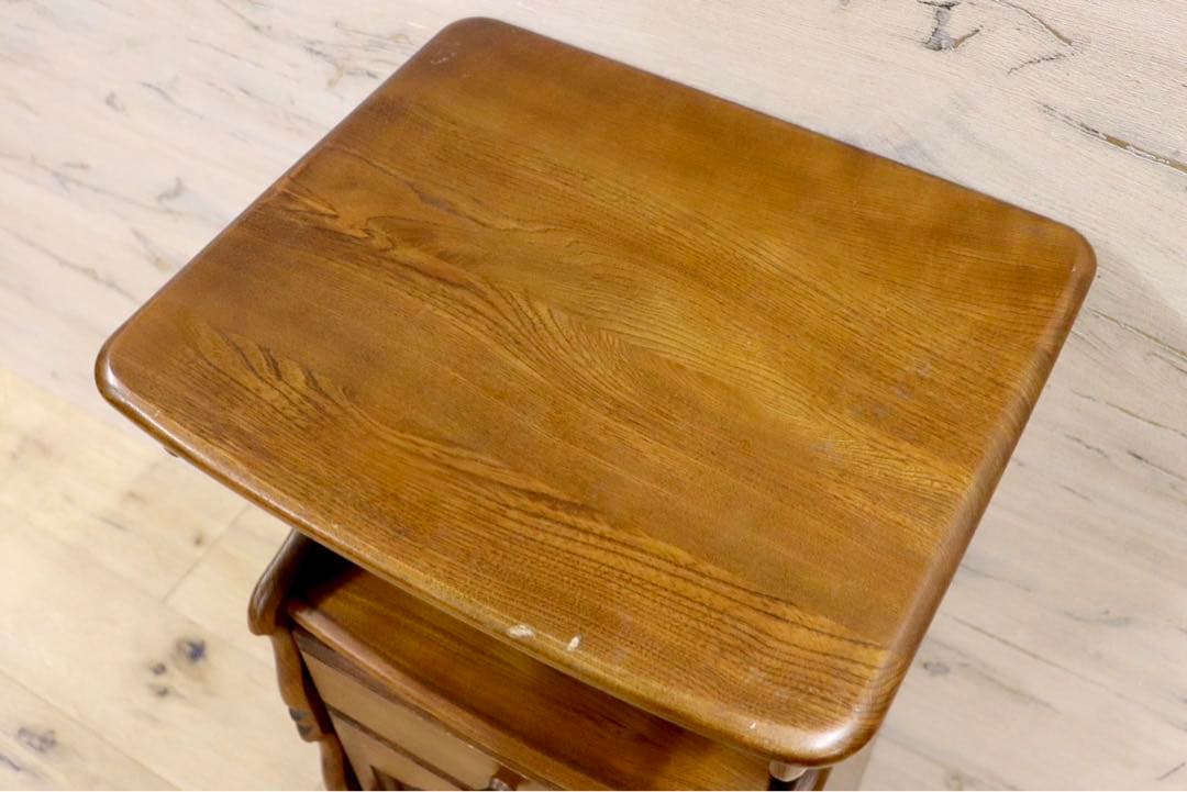 GMHK500○karimoku / カリモク オールドカリモク 電話台 花台