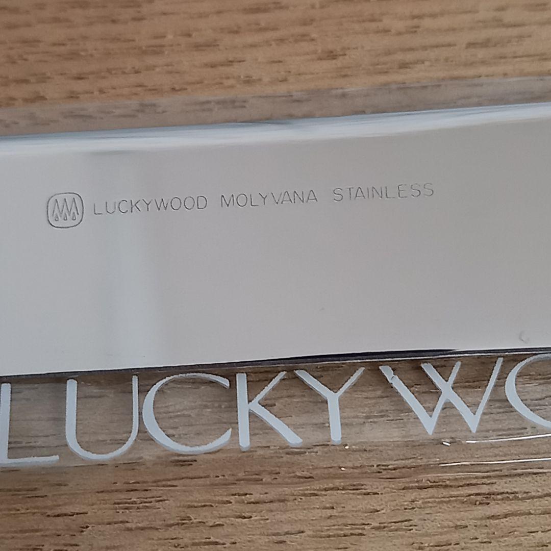 【未使用】LUCKY WOOD 18-12 カトラリーセット 25点 木製ケース