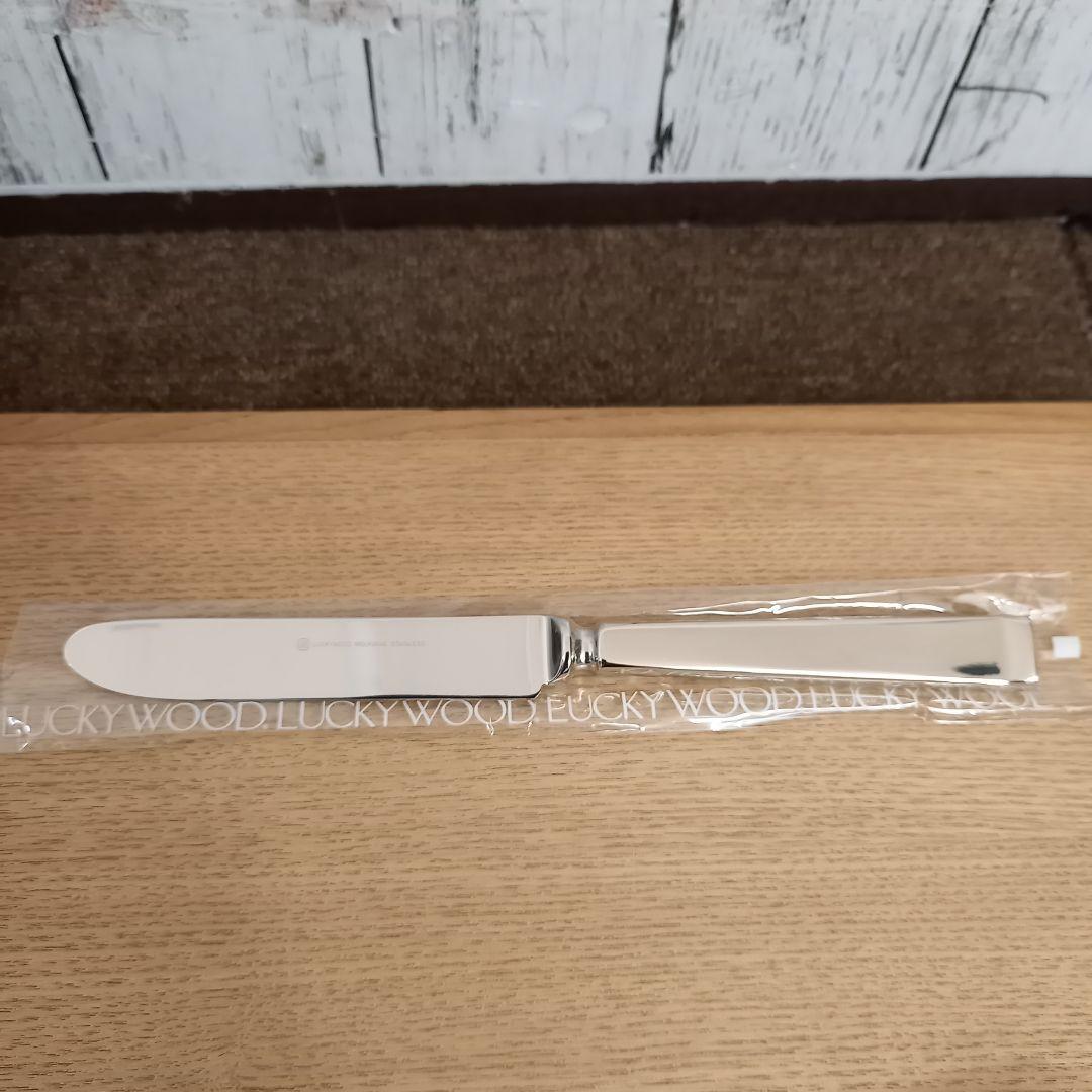 【未使用】LUCKY WOOD 18-12 カトラリーセット 25点 木製ケース
