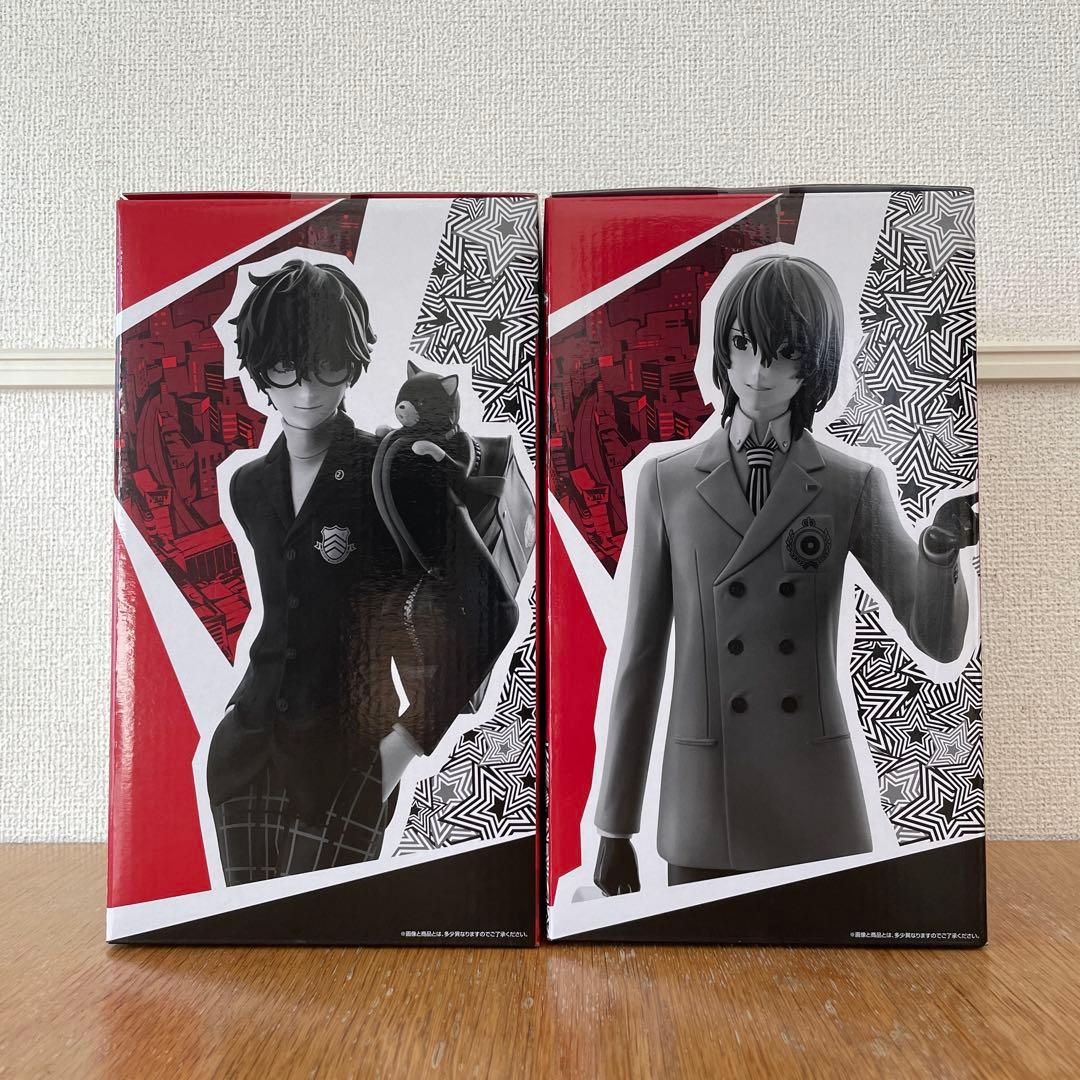 一番くじ ペルソナ5 ザ・ロイヤル A賞 主人公 B賞 明智吾郎 フィギュア