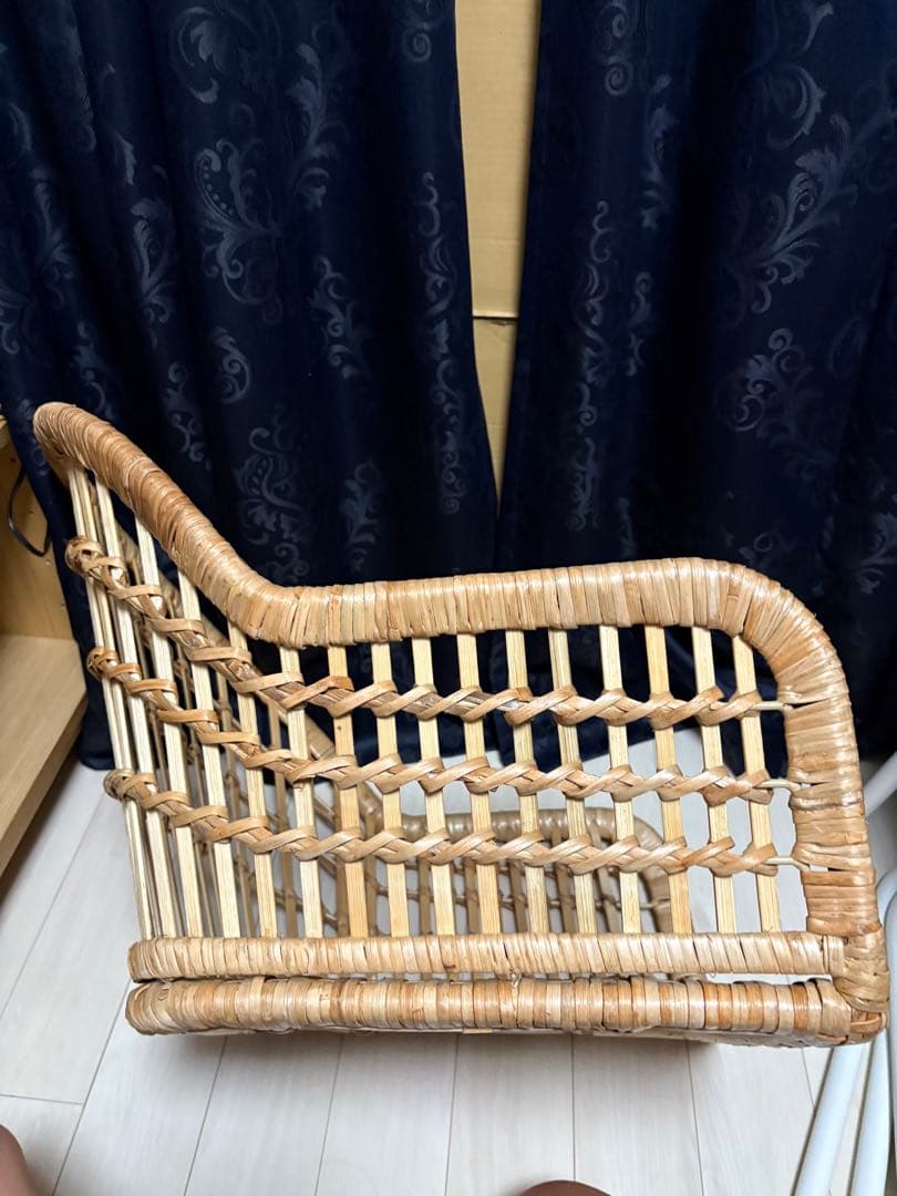 IKEA　イケア NILSOVE ニルソーヴェ チェア　ラタン　椅子　【2脚】