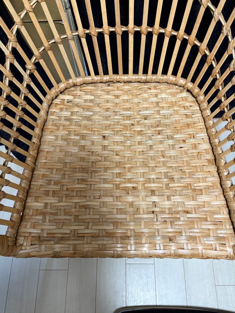 IKEA　イケア NILSOVE ニルソーヴェ チェア　ラタン　椅子　【2脚】