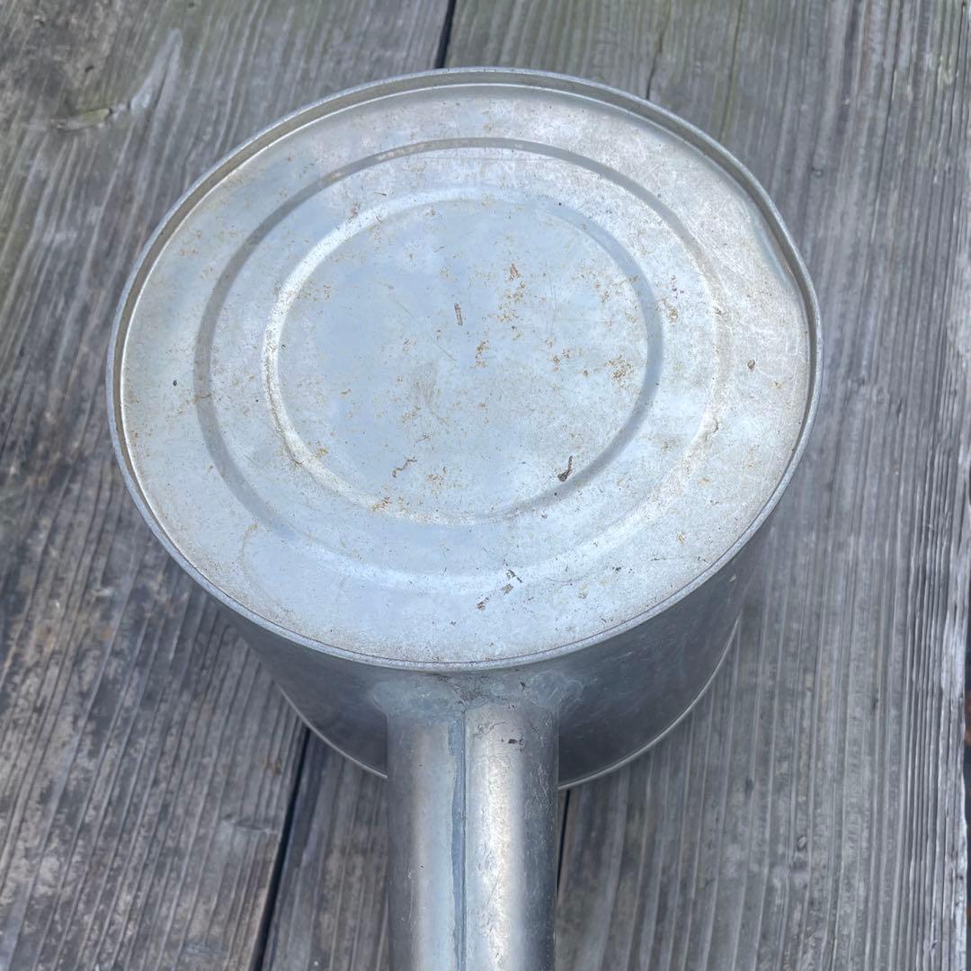 根岸産業「ステンレス製 竿長如雨露 (じょうろ)4号」【ジャンク品】