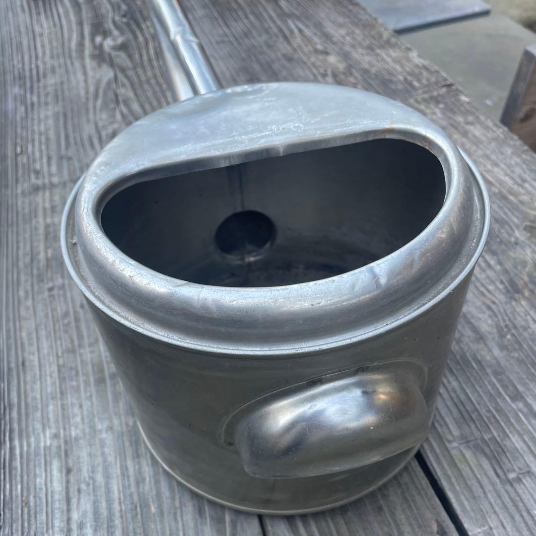 根岸産業「ステンレス製 竿長如雨露 (じょうろ)4号」【ジャンク品】