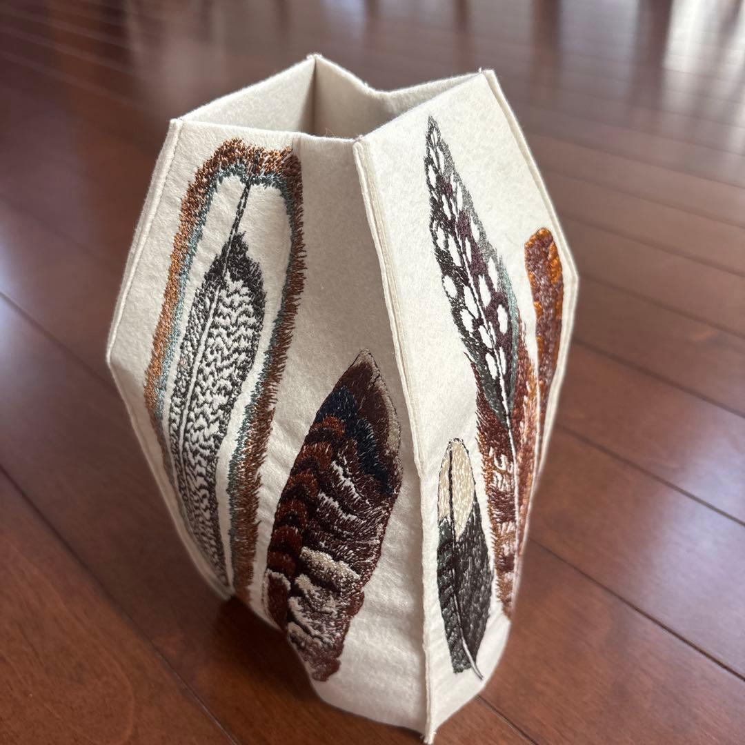 Coral & Tusk ティッシュボックス ケースfeathers 羽