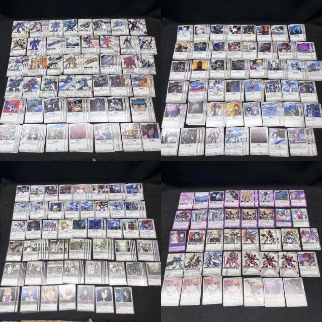 ▽Gc右1056 ガンダムウォー SEED Destiny 白カード 大量まとめ