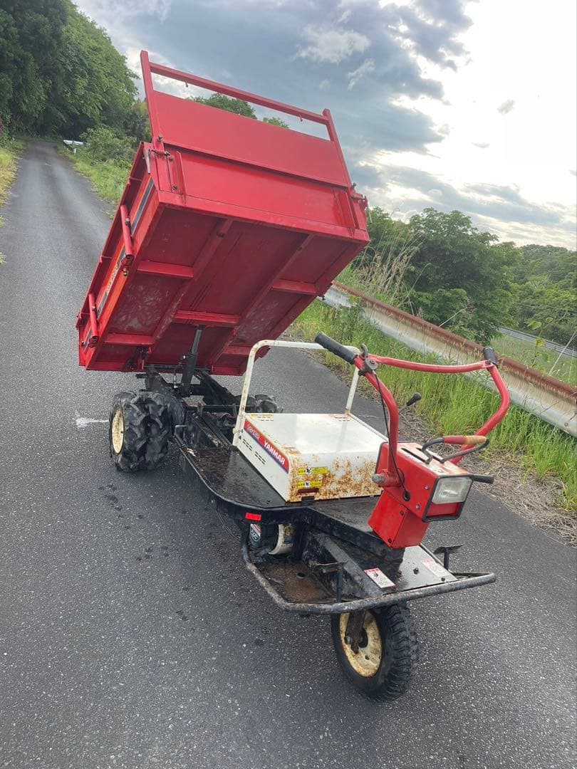 【引取限定】ヤンマー 乗用 運搬車 TG162 油圧ダンプ最大積載量500kg