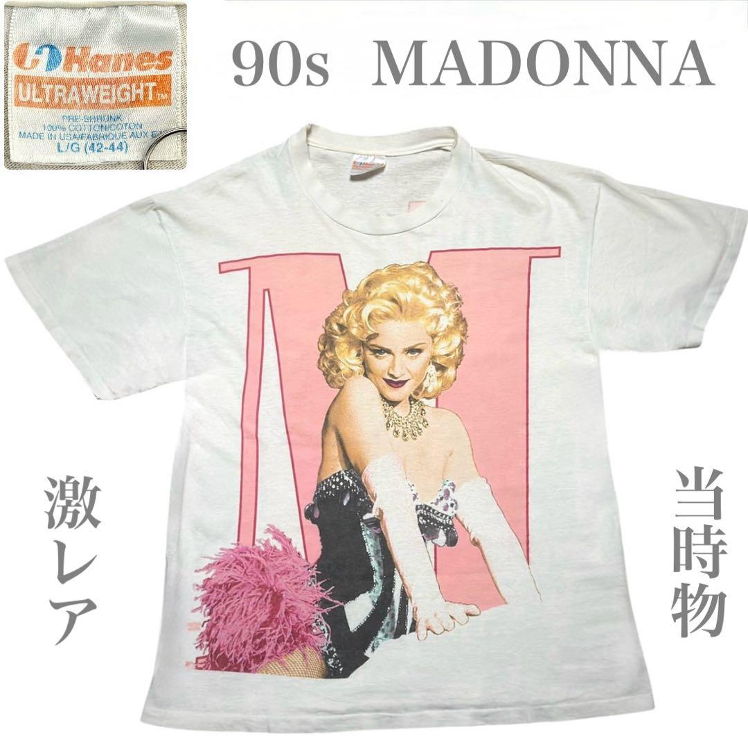 激レア90sマドンナMADONNAヴィンテージTシャツVintage当時物 - メルカリ