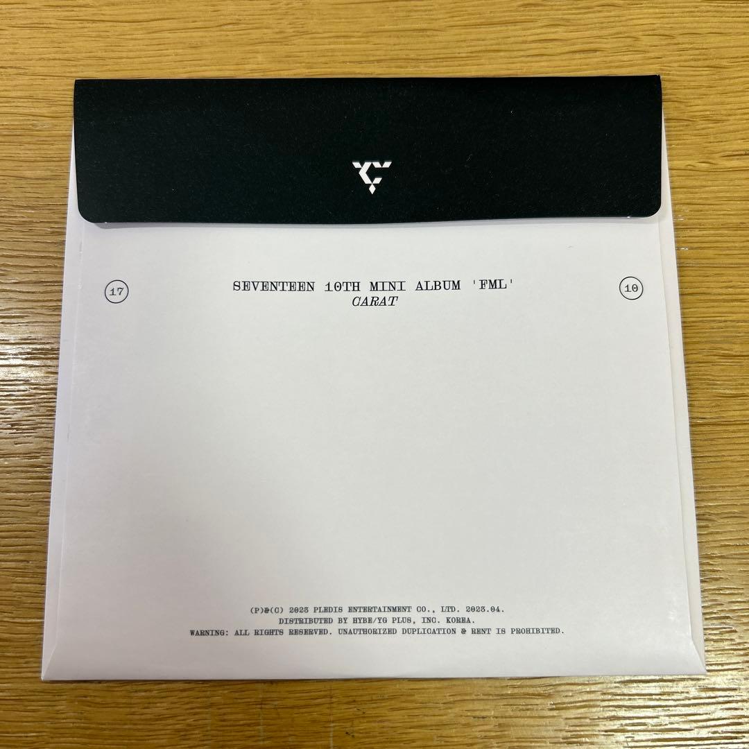 SEVENTEEN セブチ FML fml carat盤 ドギョム ウジ トレカ - メルカリ