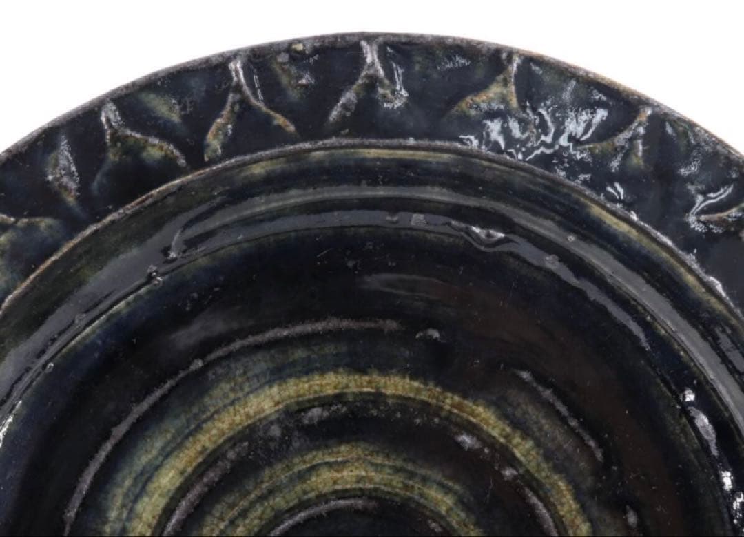 武内晴二郎 作 幅29.5cm 飾皿 中皿 鉢 飾り鉢 民芸 民藝 - メルカリ