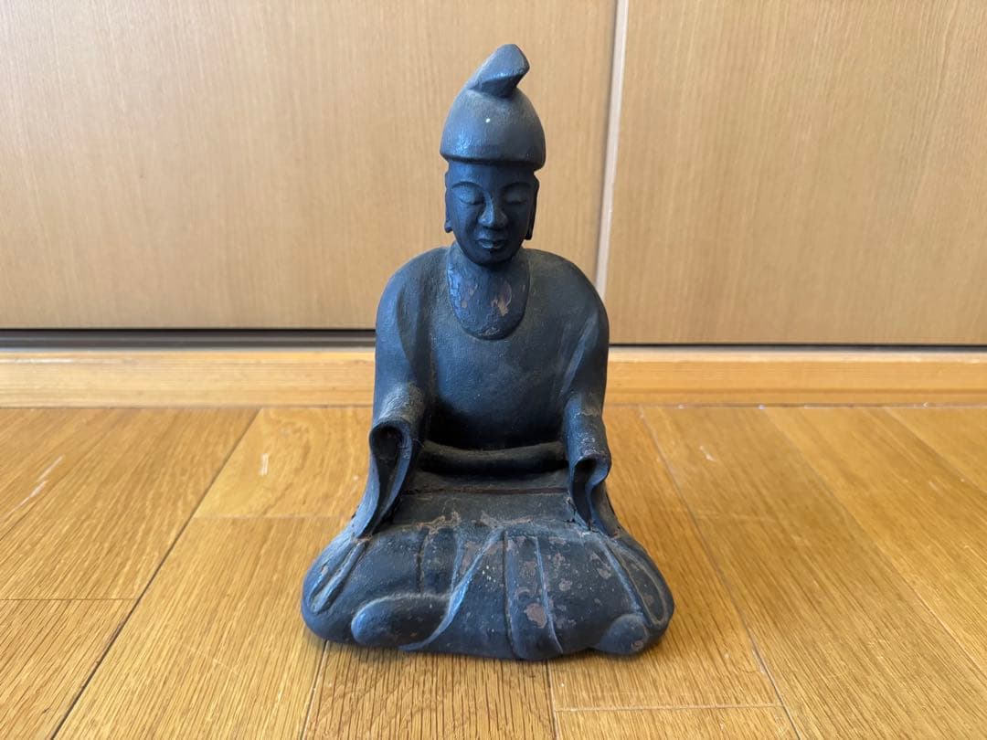 天神様　時代　骨董　仏具　神具　アンティーク　オブジェ　置物　神棚　古物