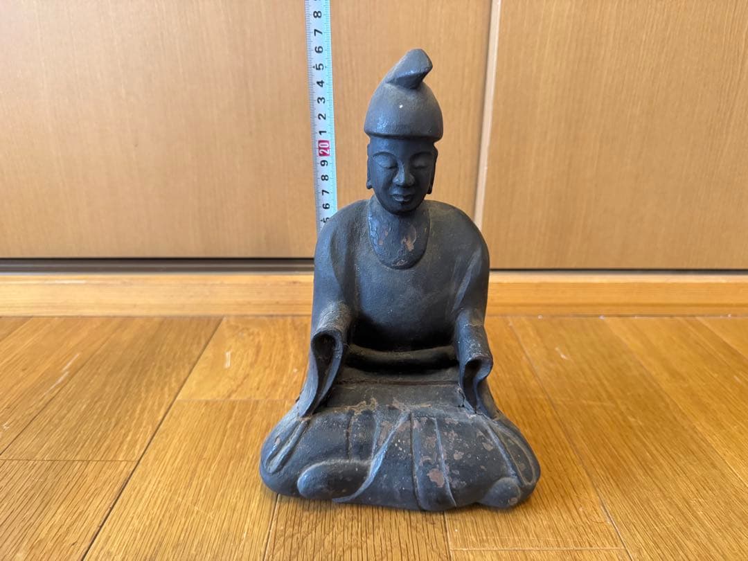 天神様　時代　骨董　仏具　神具　アンティーク　オブジェ　置物　神棚　古物