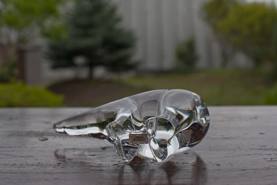 ■  極上バカラ  ポーラベア シロクマ 白熊  オブジェ　Baccarat