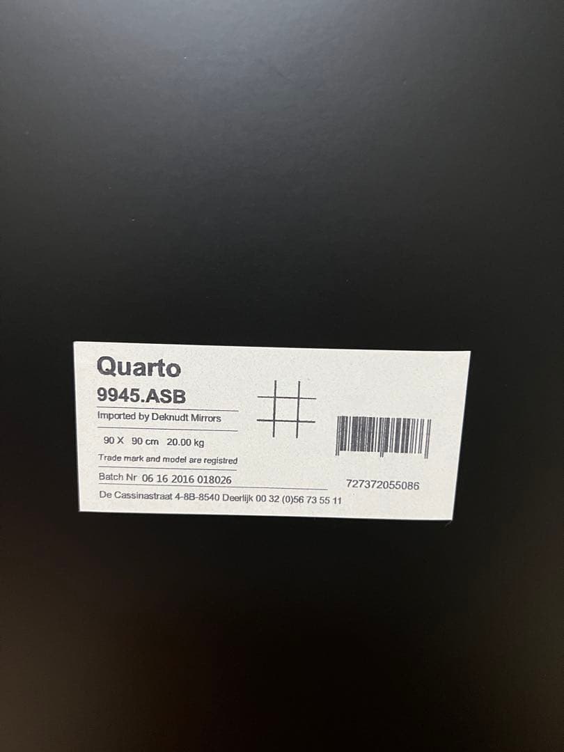 大塚家具購入品 壁掛けミラー「AM-801」 高級 鏡 モダン