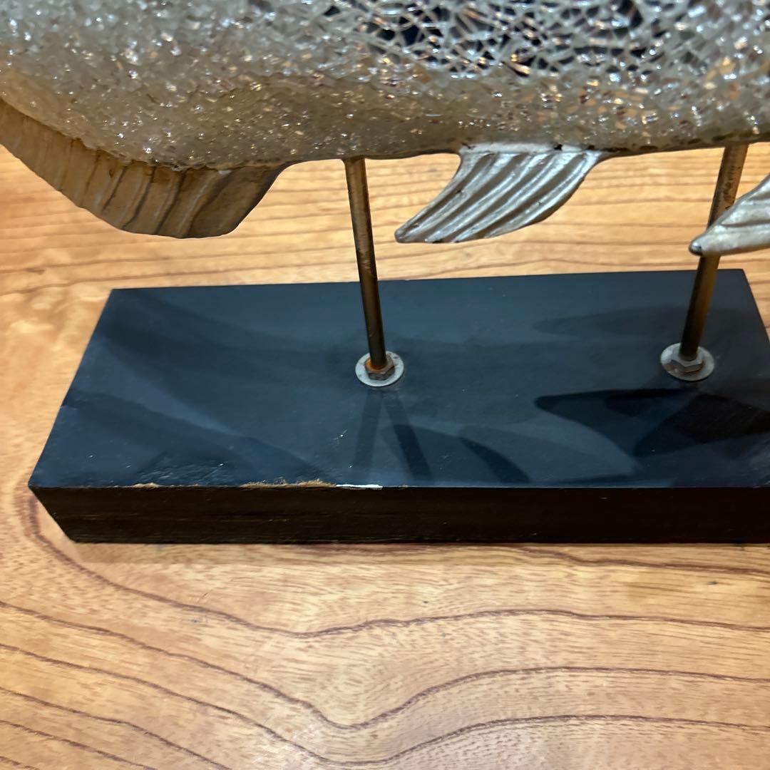 金運を呼び込む　銀色ピカピカのアロアナ