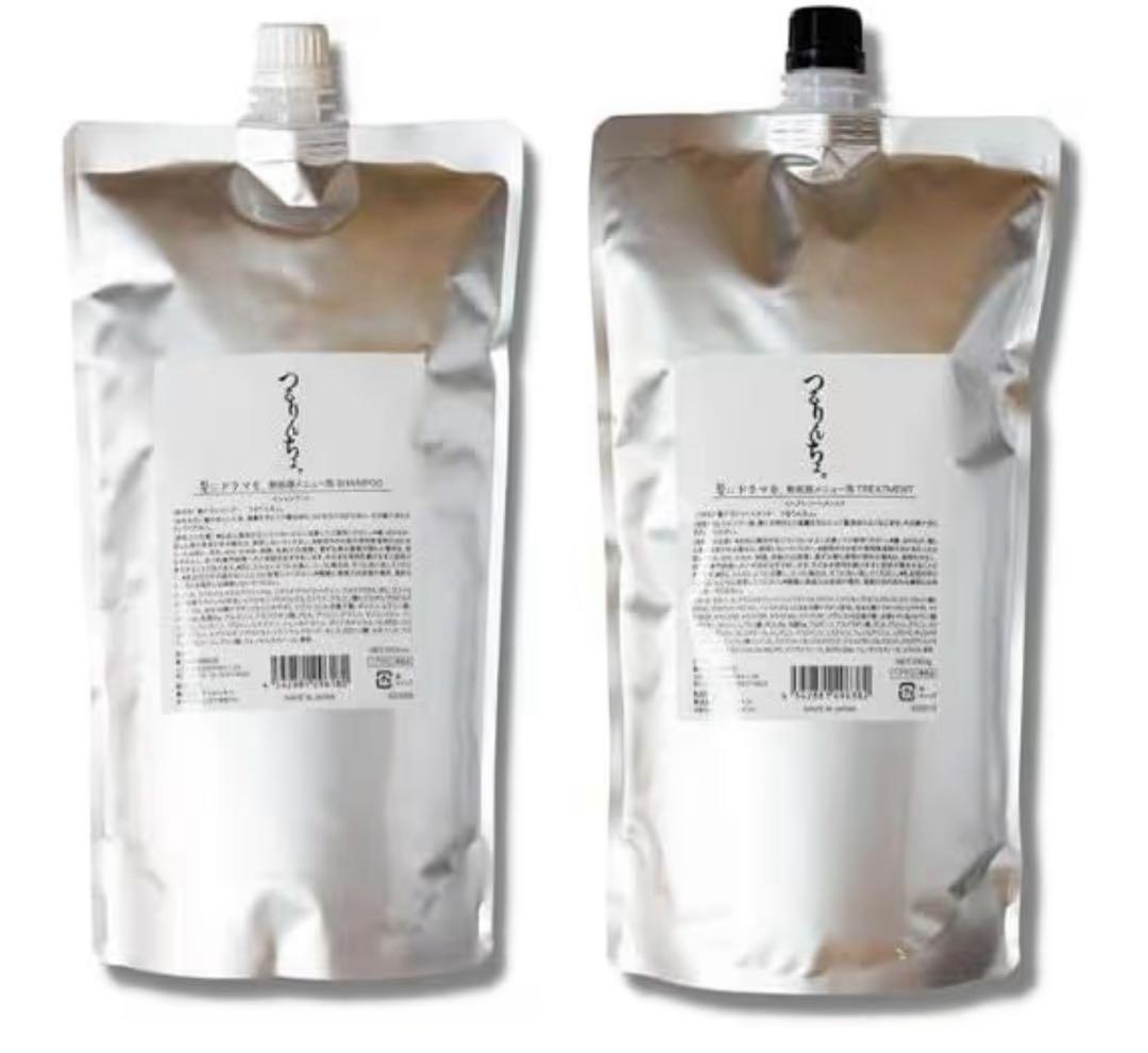 ASAつるりんちょ詰め替えシャンプートリートメント2セット