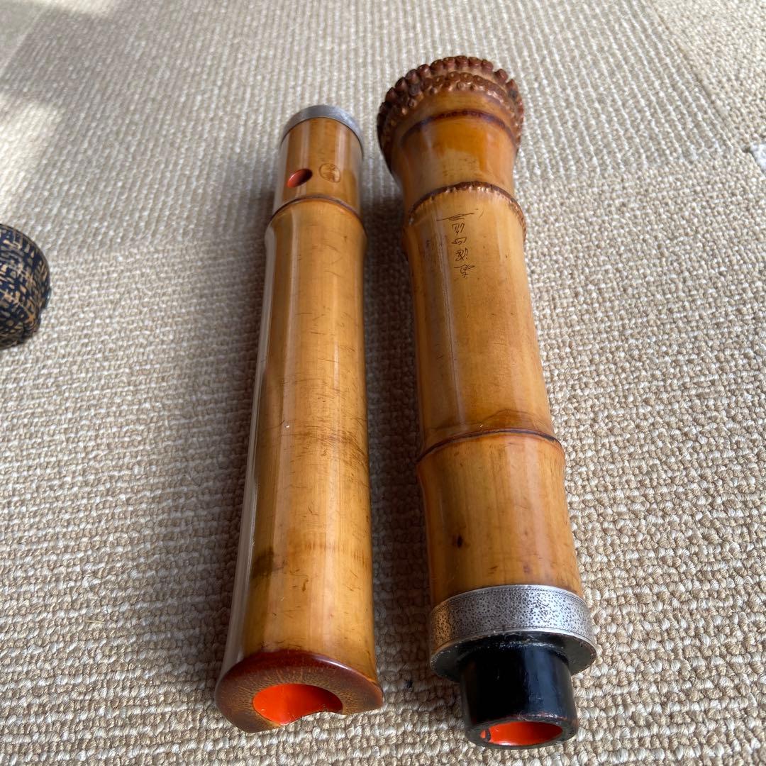 127値下げ 尺八 一尺六寸管 華水銘 恵津山作 - メルカリ