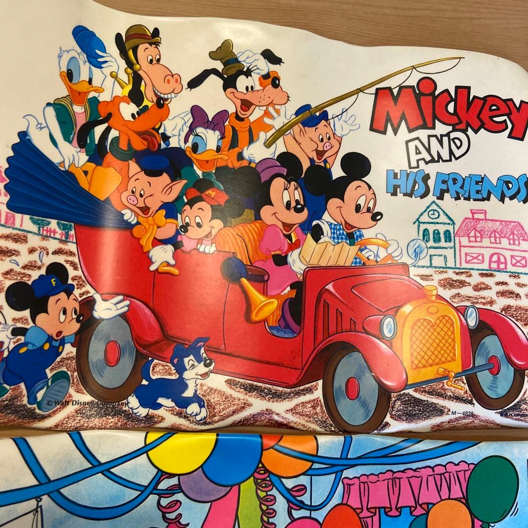 希少！ディズニー ランチョンマット レトロ 2枚セット - メルカリ