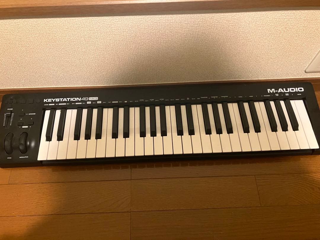 M-AUDIO ( エムオーディオ )MIDIキーボード 49鍵モニターセット