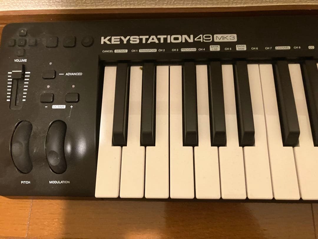 M-AUDIO ( エムオーディオ )MIDIキーボード 49鍵モニターセット