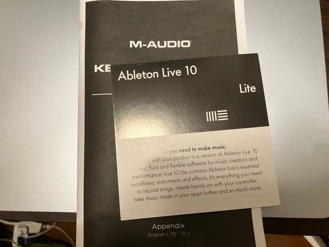 M-AUDIO ( エムオーディオ )MIDIキーボード 49鍵モニターセット