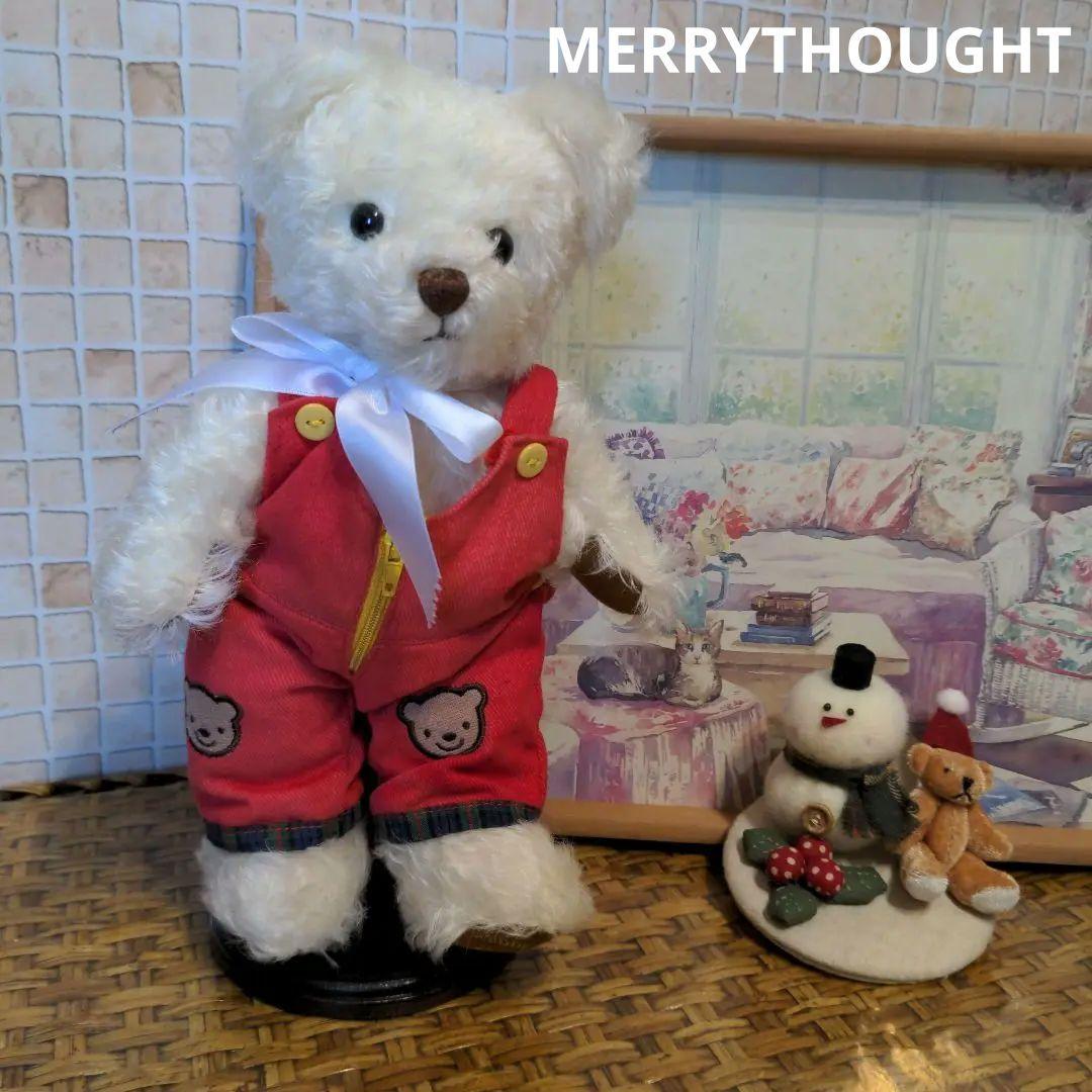 イギリス・メリーソート社2002年・テディベア 白くま アイボリー系