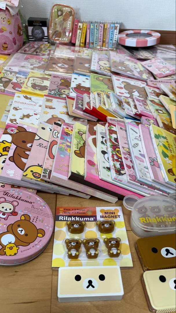 【希少レア】リラックマ 超大量 まとめ売り 文房具セット メモ帳 レターセット他