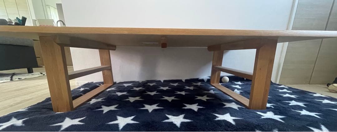 【ニトリ】天然木センターテーブル