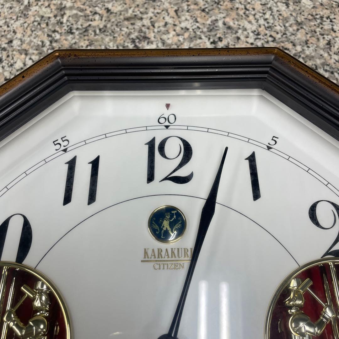 CITIZENシチズン 掛け時計 からくり時計 KC2614-1 インテリア格安