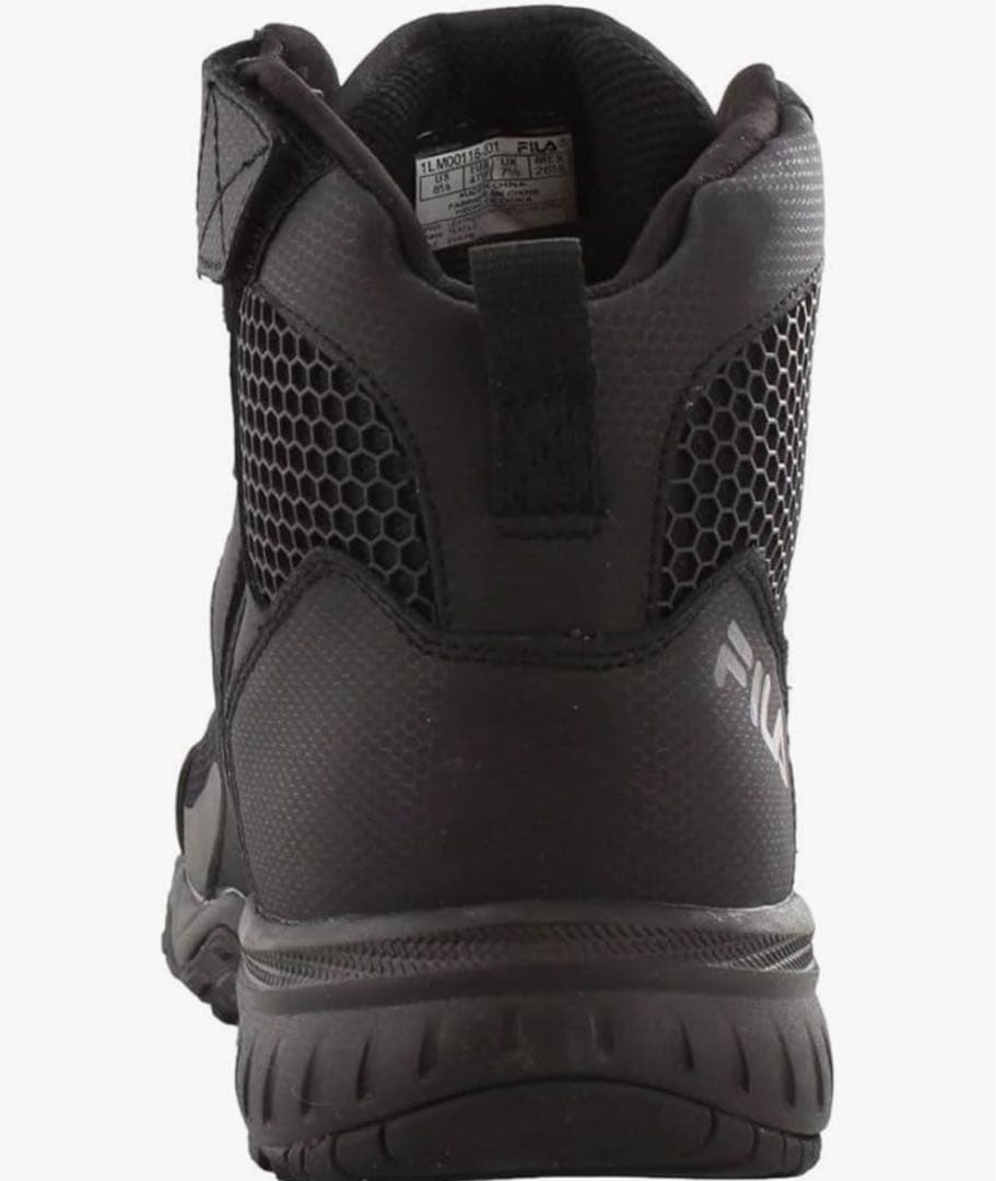 FILA ミニタリー タクティカル　ブーツ　サイドジップ　27.5cm