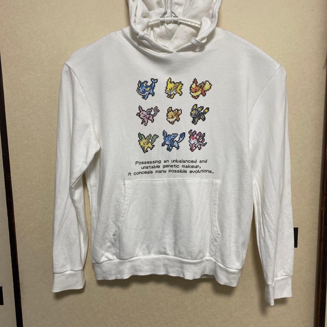 ポケモンセンター パーカー イーブイフレンズ ブイズ ホワイト - メルカリ