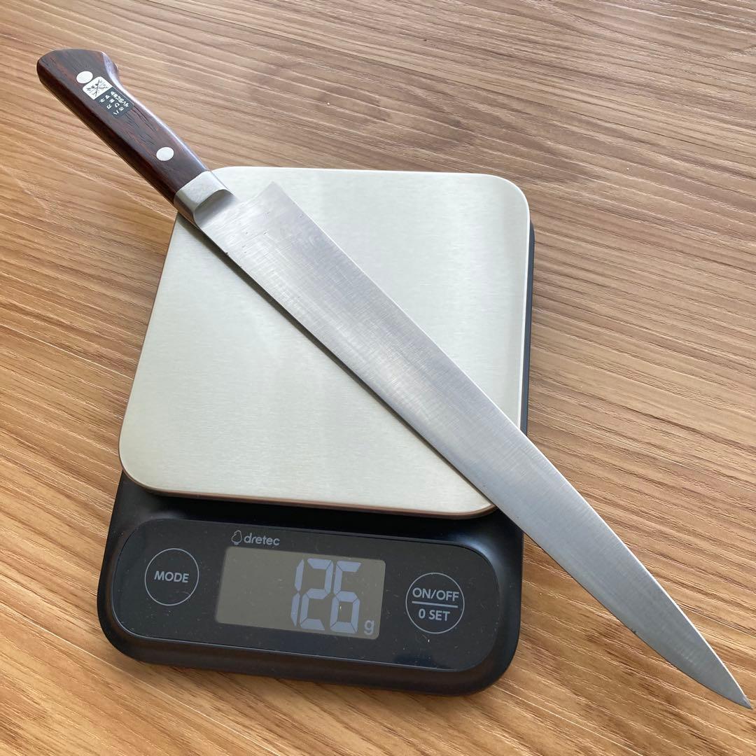 【クリスマスセール】城山刃物 筋引 刃渡約25cm 鋼 薄い&軽い 包丁