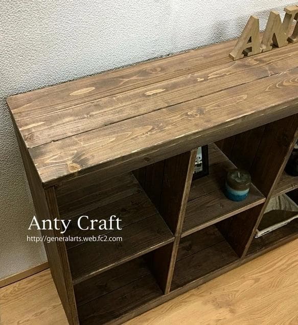 【引取可能】オープンラック 3列×2段の収納棚 本棚 飾り棚 幅87cm