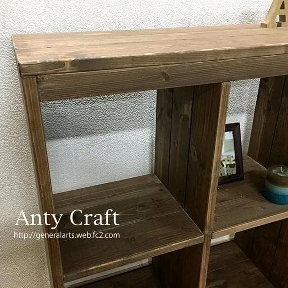 【引取可能】オープンラック 3列×2段の収納棚 本棚 飾り棚 幅87cm