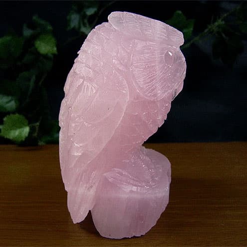 【縁起物】ディープローズのフクロウ