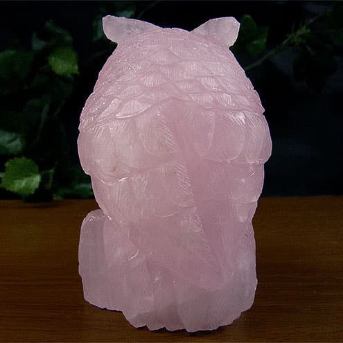 【縁起物】ディープローズのフクロウ