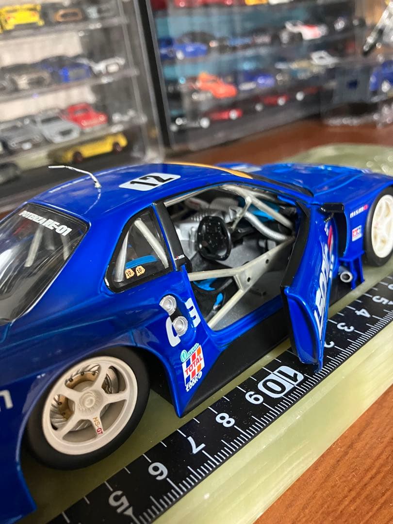 マッスルマシーンズ 日産スカイラインGTR R34 カルソニック 1/24
