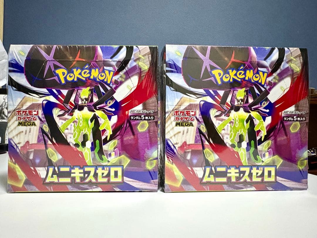 ポケモンカードゲーム ムニキスゼロ 2BOX新品未開封シュリンク付き