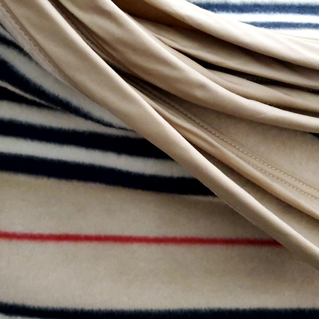 【新品】レア BURBERRY ウール毛布 ベージュ