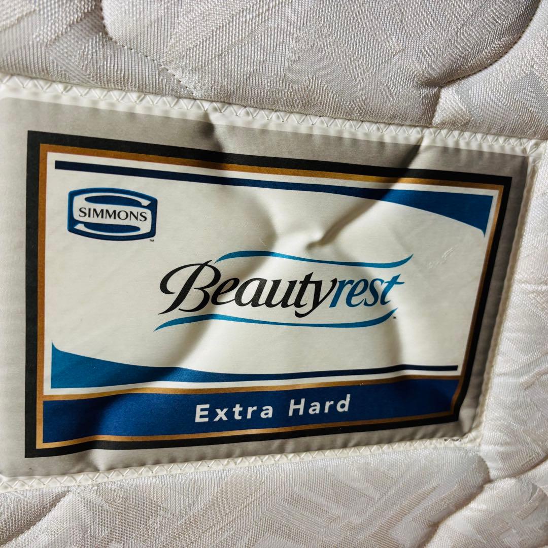 シモンズ ビューティレスト　シングル　エクストラハード　マットレスのみ