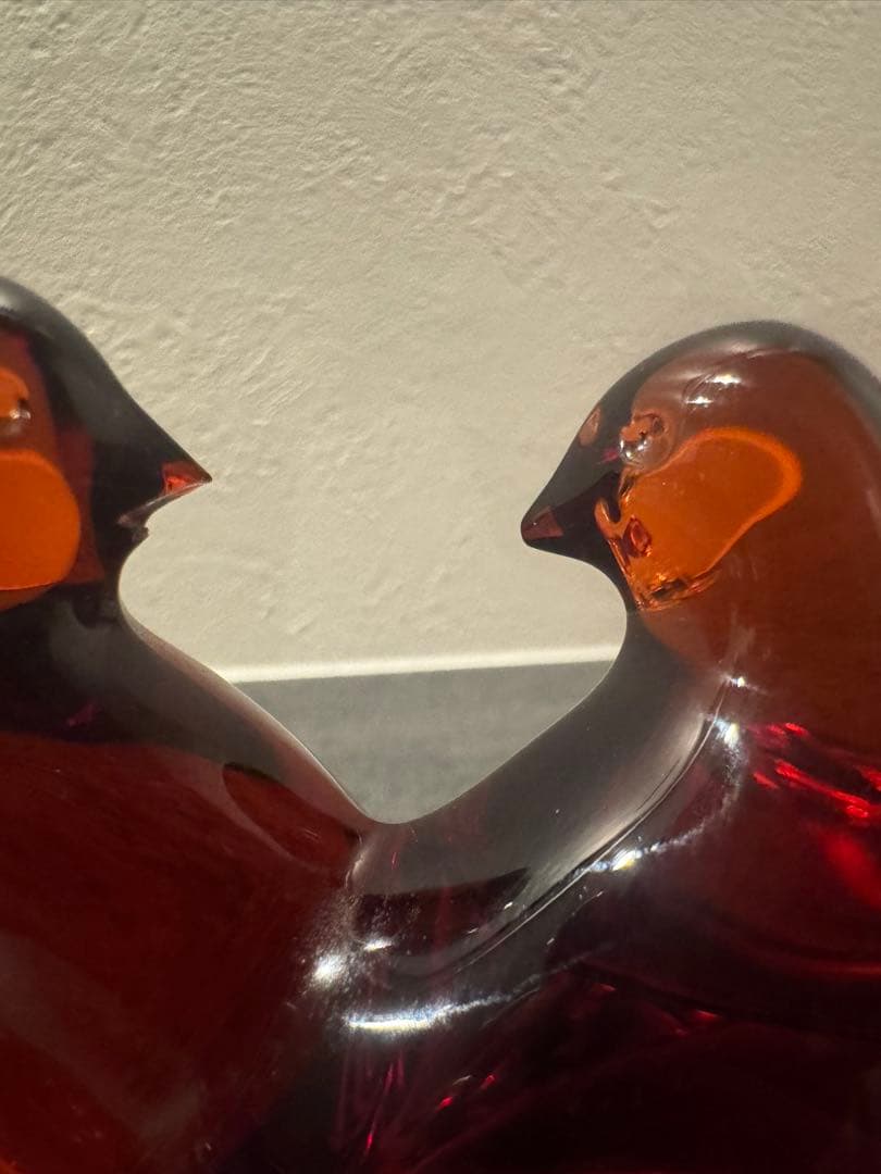 Baccarat バカラ 鳩の置物