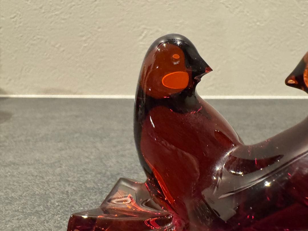 Baccarat バカラ 鳩の置物