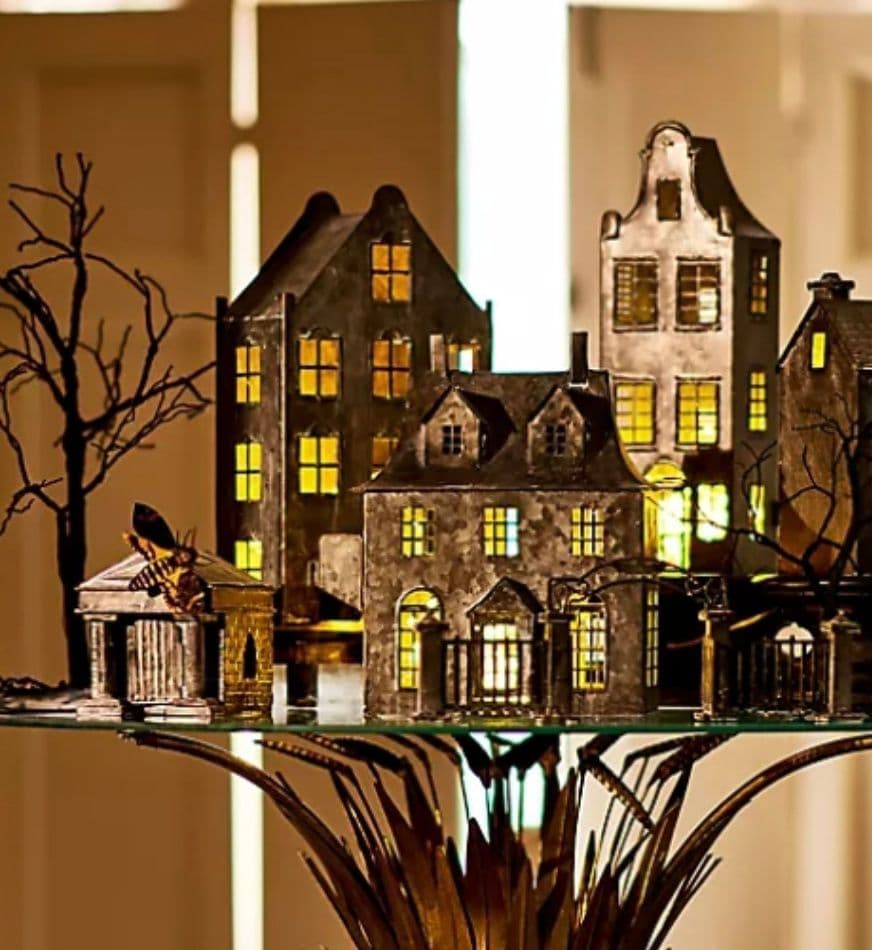 Antholopologie ミニチュアハウス　 アイアン製 house