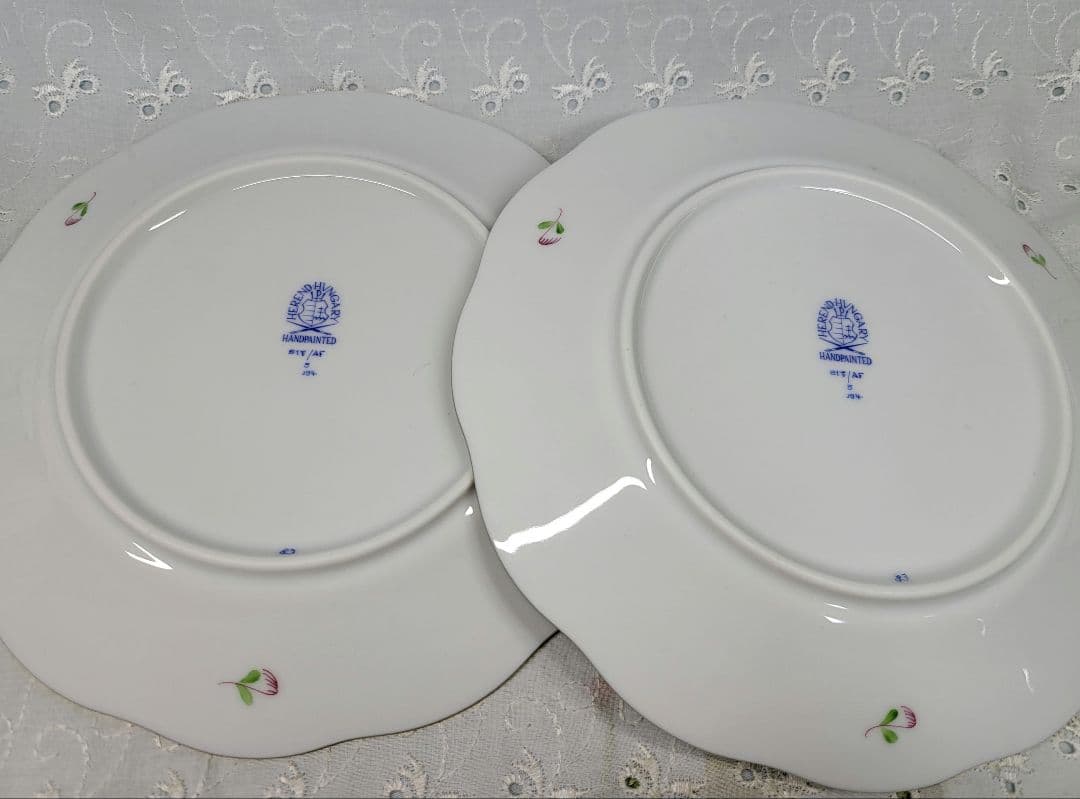 ヘレンド アポニーフラワー サラダ デザート デザート プレート 皿②