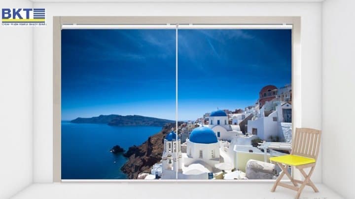 デザインロールスクリーン.横＋縦が280cmまでオーダーメイド