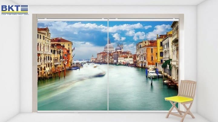 デザインロールスクリーン.横＋縦が280cmまでオーダーメイド