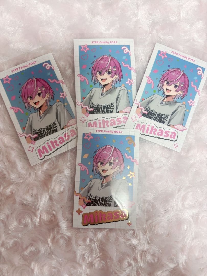 STPRFamily2025 みかさくん ランダムフォトカード めておら - メルカリ