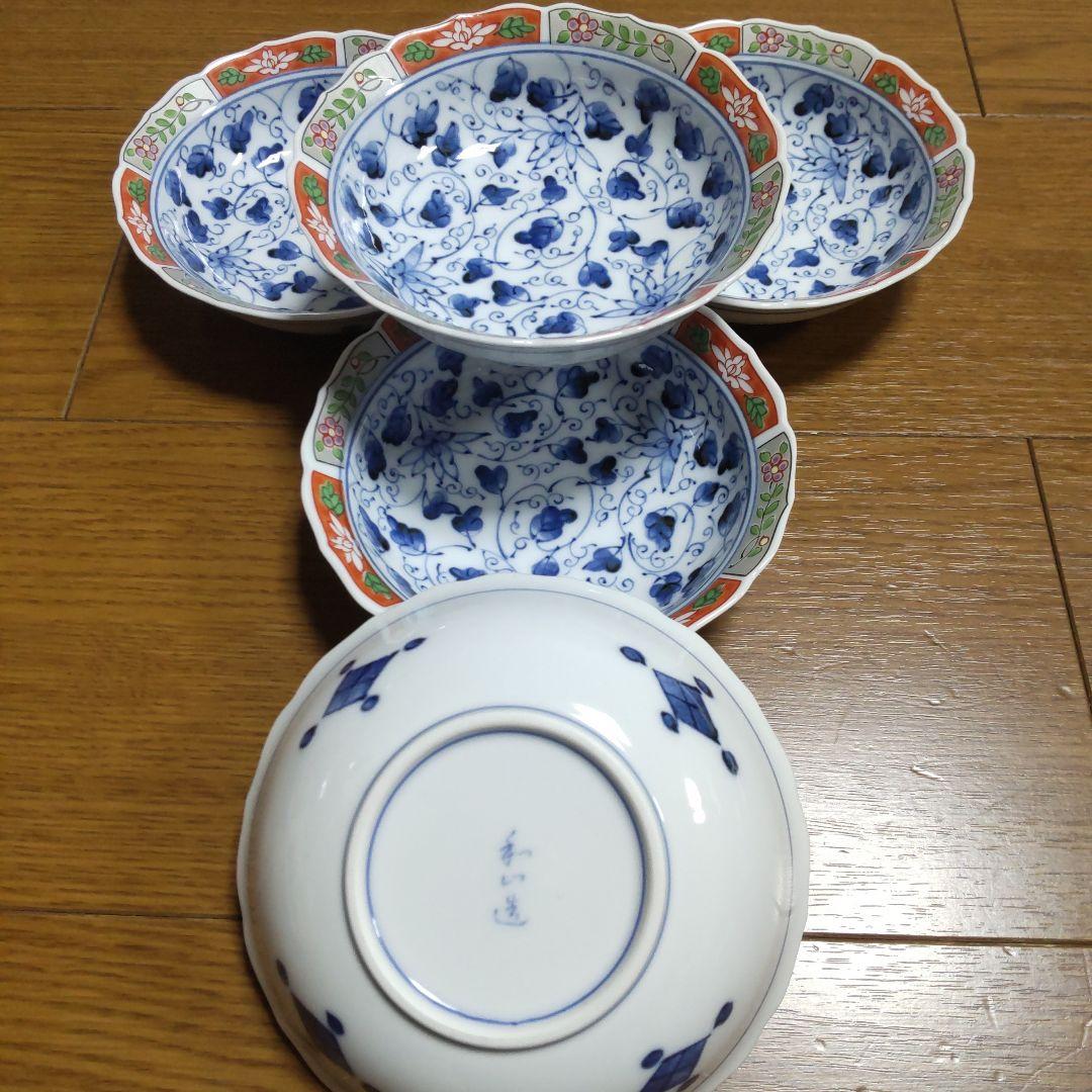 お値下げ 和山造 中皿５枚と中鉢５枚 合計10枚セット