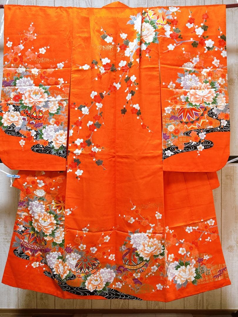 お買い得品♡七五三　7歳　女の子　フルセット　一式　朱色