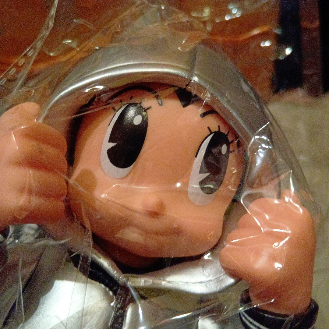 鉄腕アトム　シルバー　ソフビ　ASTRO BOY フィギュア 約25cm　未使用